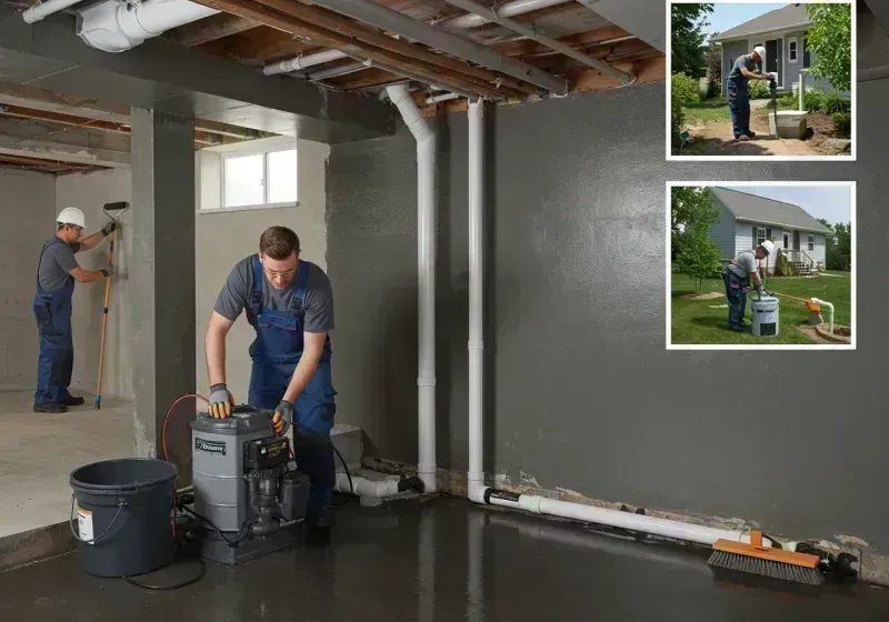 Basement Waterproofing and Flood Prevention process in Eddyville, KY